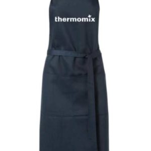 Fartuch kuchenny z logo Thermomix, GRANATOWY , TM6, TM5, TM31 VORWERK