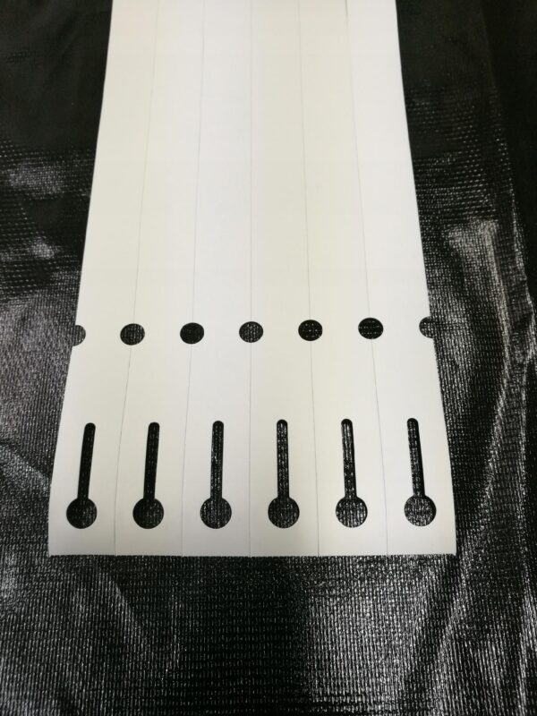Etykiety ogrodnicze-sadownicze pętlowe BIAŁE 200mm x 17mm (17x200) 3000 szt - obrazek 12