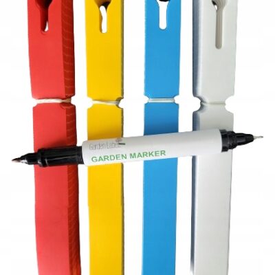 MARKER +4 KOLORY Etykiety ogrodnicze pętlowe do pisania 160x17mm 400 sztuk