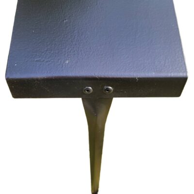 Tabliczka ogrodowa wtykana, 155x105x450 mm, CZARNA, Aluminium zestaw 10 szt