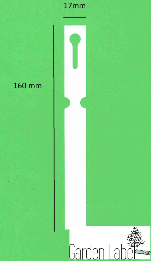 Etykiety ogrodnicze profesjonalne - Niebieskie, 160x17 mm, Zestaw 500 szt.(17x160) - obrazek 12