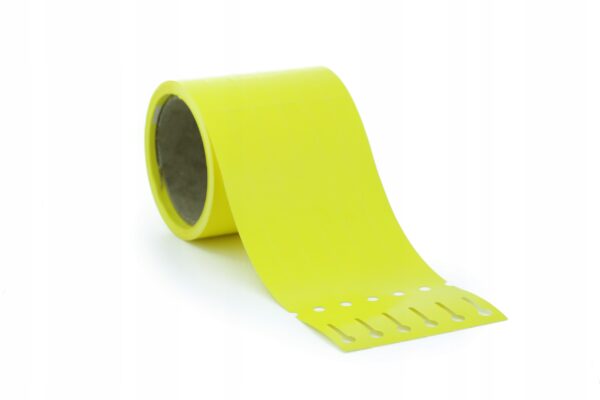 Etykiety ogrodnicze /sadownicze pętlowe ŻÓŁTE 200mm x 17mm (17x200) 60 szt.