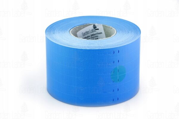 Etykiety ogrodnicze/sadownicze pętlowe NIEBIESKIE 250mmx25mm (25x250) 2000 sztuk - obrazek 3