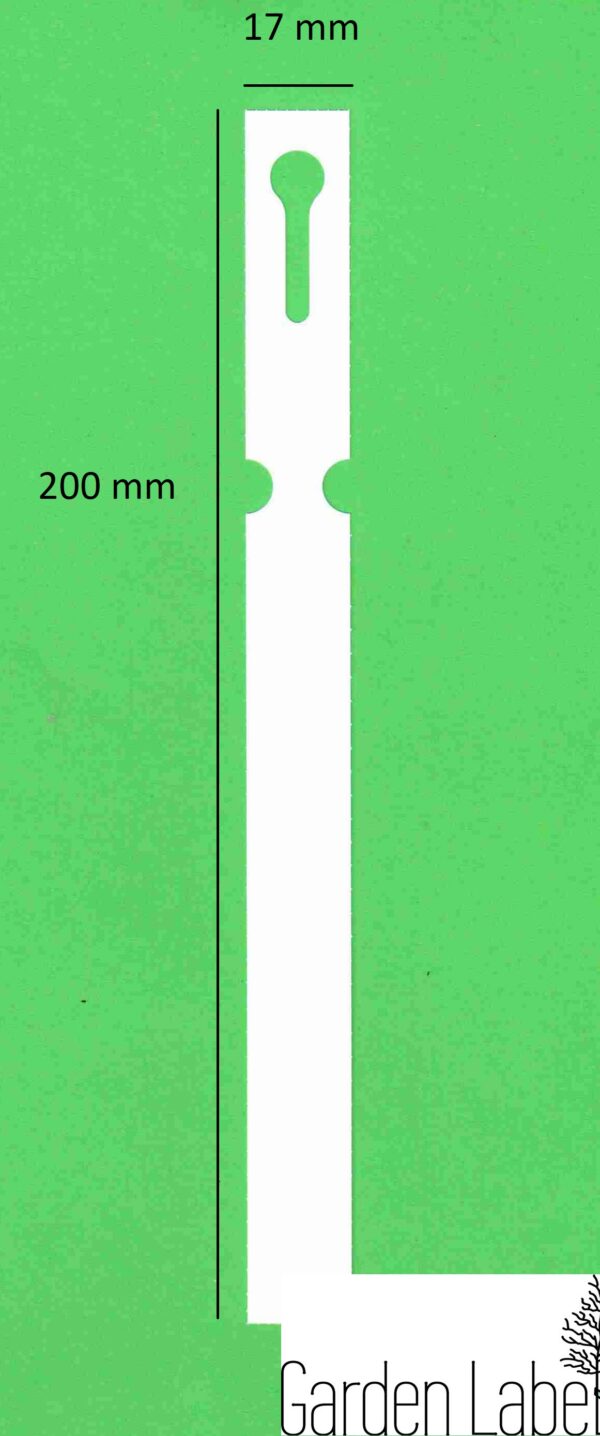 Etykiety Ogrodnicze Pętlowe NIEBIESKIE 200mm x 17mm - Zestaw 3750 sztuk (17x200) - obrazek 9