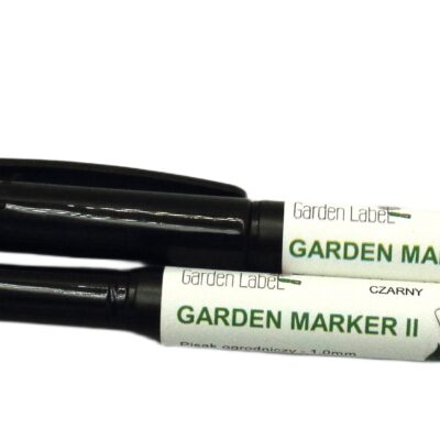 Marker ogrodniczy (mazak, pisak) permanentny, odporny Garden Marker II Czarny 1szt