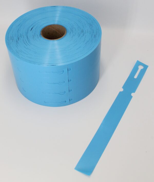 Etykiety ogrodnicze/sadownicze pętlowe NIEBIESKIE 250mmx25mm (25x250) 2000 sztuk - obrazek 2