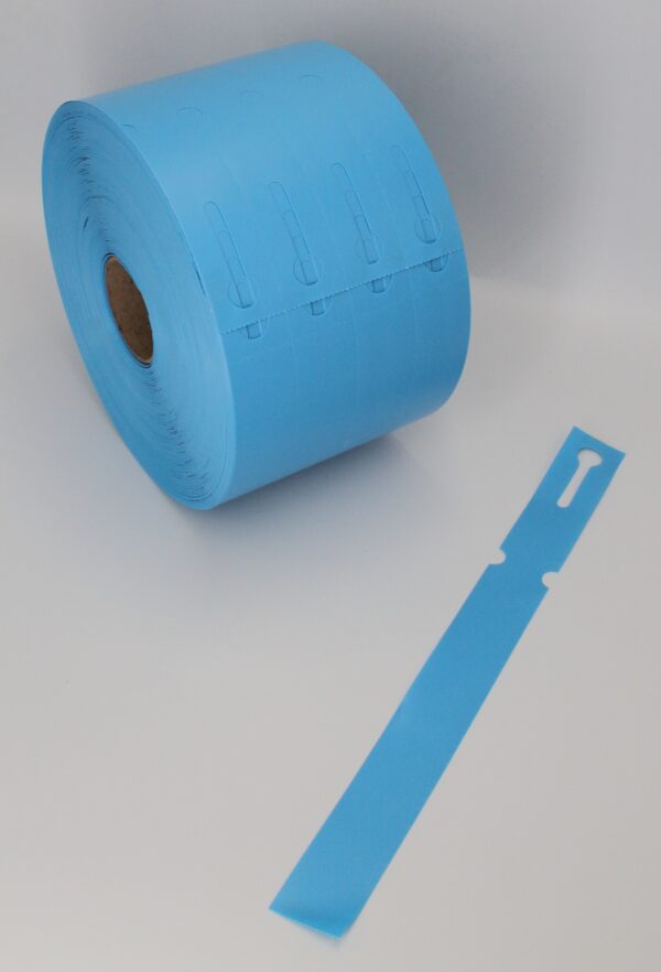 Etykiety ogrodnicze/sadownicze pętlowe NIEBIESKIE 250mmx25mm (25x250) 5000 sztuk - obrazek 6