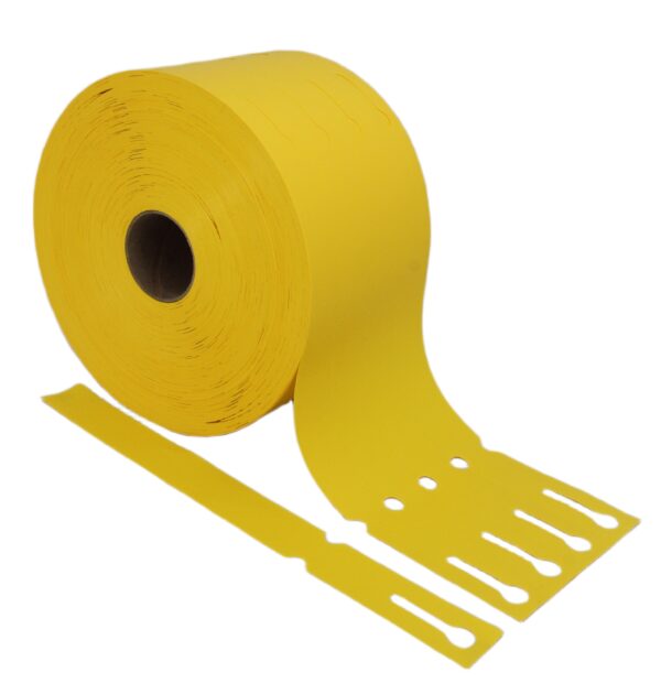 Etykiety Ogrodnicze Pętelkowe Żółte 250x25mm (25x250) 5000szt.