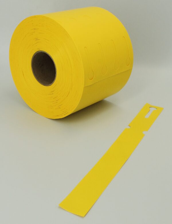 Etykiety Ogrodnicze Pętelkowe Żółte 250x25mm (25x250) (1000 szt.) - obrazek 3
