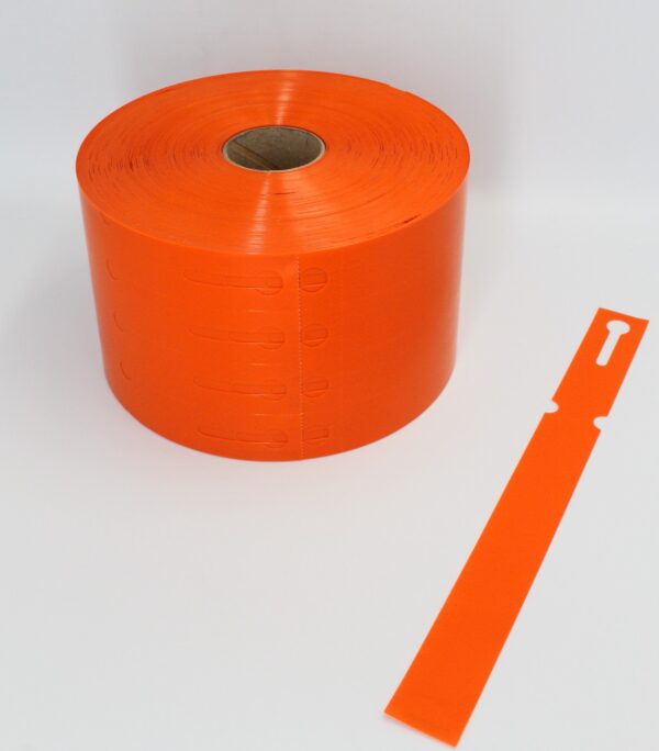 Etykiety Ogrodnicze Pętelkowe Wiązane 25x250mm (250x25) Pomarańczowe 3750 szt - obrazek 3