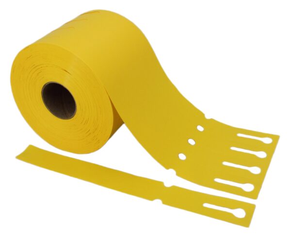 Etykiety Ogrodnicze Pętelkowe Żółte 250x25mm (25x250) (1000 szt.)