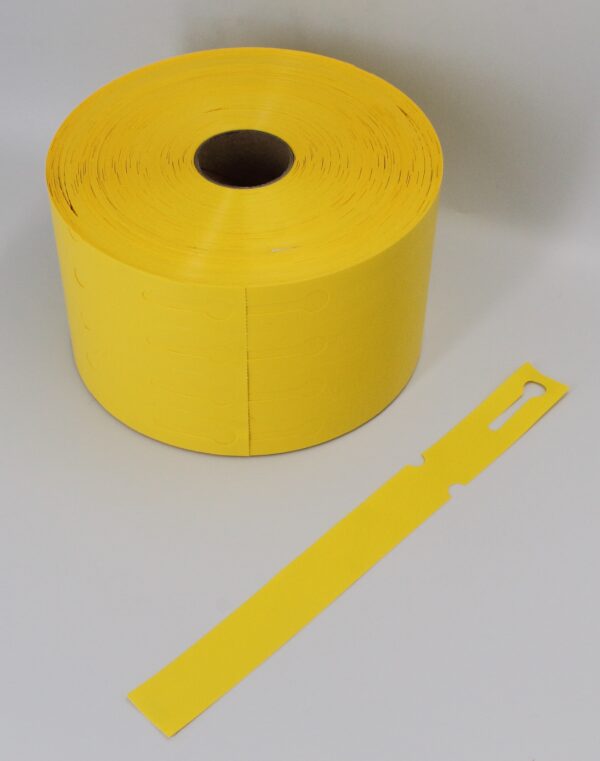Etykiety Ogrodnicze Pętelkowe Żółte 250x25mm (25x250) 3750 szt. - obrazek 3