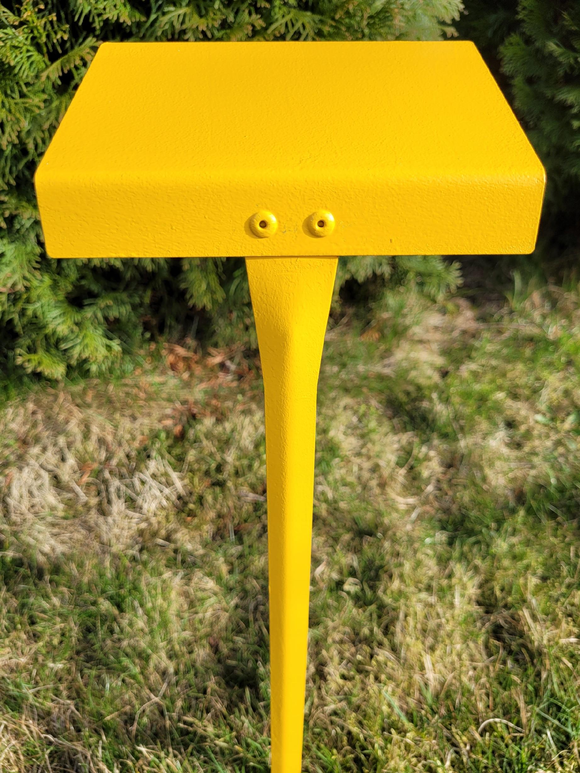 Tabliczka ogrodowa wtykana, 105x80x370 mm, DUŻA, Aluminium zestaw 10 sztuk - obrazek 10