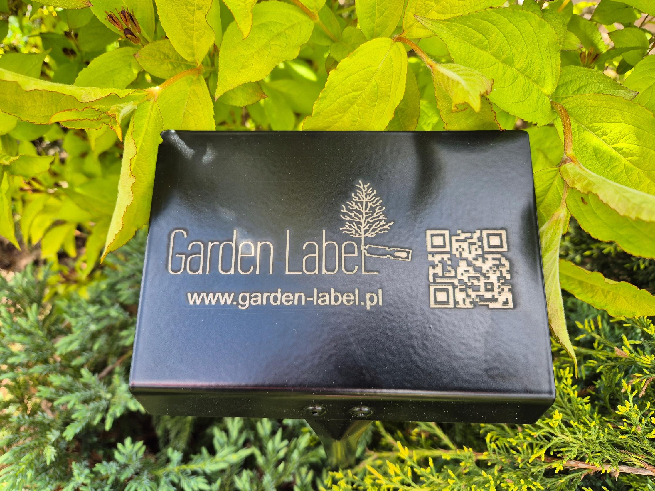 Tabliczka ogrodowa wtykana, nierdzewna, GRAWER Czarny, 155x105x450, PRODUCENT - obrazek 6