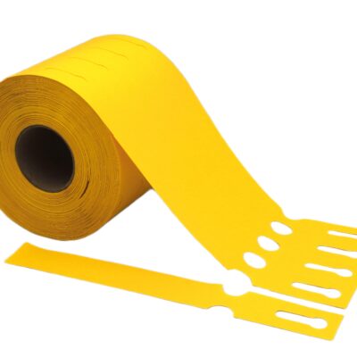 Etykiety ogrodnicze/sadownicze pętlowe ŻÓŁTE 200x25mm(25x200) 1000szt