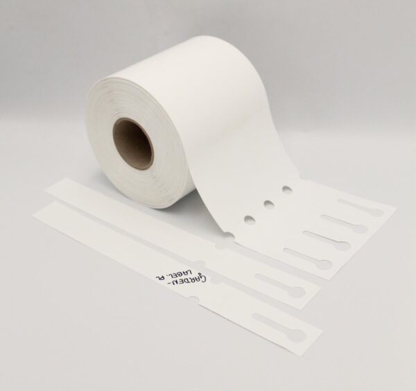 Etykiety ogrodnicze/sadownicze pętlowe BIAŁE 250x25mm(25x250) 500szt - obrazek 8
