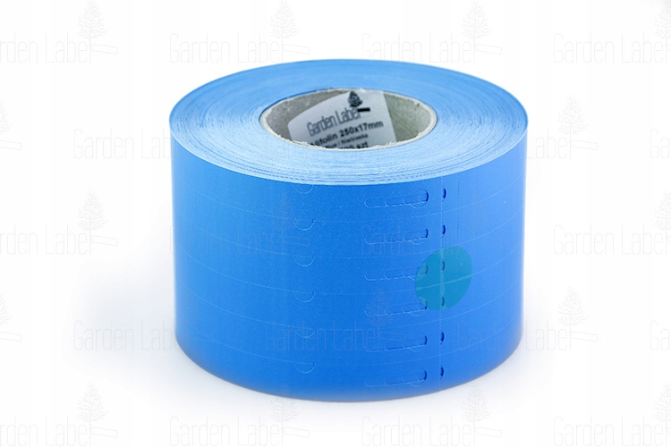 Etykiety ogrodnicze/sadownicze pętlowe NIEBIESKIE 250mmx25mm(25x250) 500szt - obrazek 15
