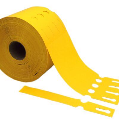 Etykiety ogrodnicze/sadownicze pętlowe ŻÓŁTE 200x25mm(25x200) 2000szt