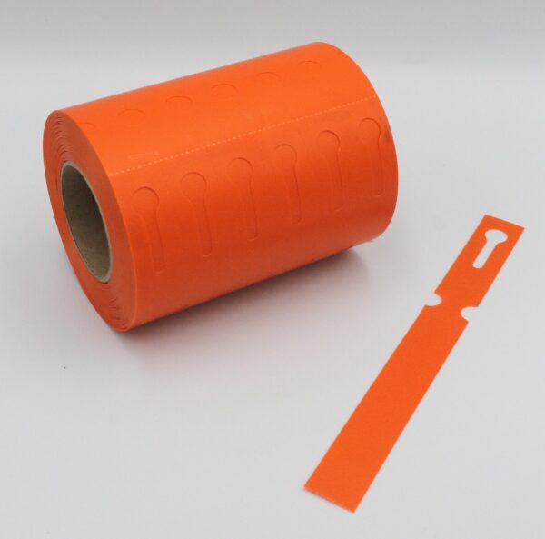 Etykiety ogrodnicze/sadownicze pętlowe POMARAŃCZOWE 200x17mm(17x200) 500szt - obrazek 11