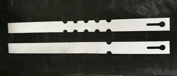 Etykiety ogrodnicze/sadownicze pętlowe BIAŁE 300x20mm(20x300)(60-155) 10szt - obrazek 2