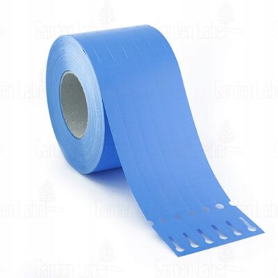 Etykiety ogrodnicze/sadownicze pętlowe NIEBIESKIE 400x20mm(20x400) 10szt