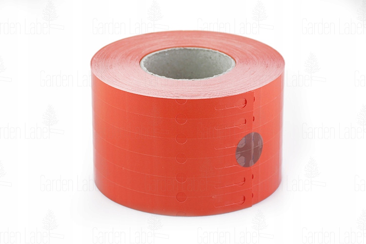 Etykiety ogrodnicze/sadownicze pętlowe CZERWONE 250mmx17mm(17x250) 5000szt - obrazek 3