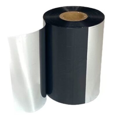 Taśma termotransferowa woskowa TTR 110 mm x 300 m do etykiet papierowych