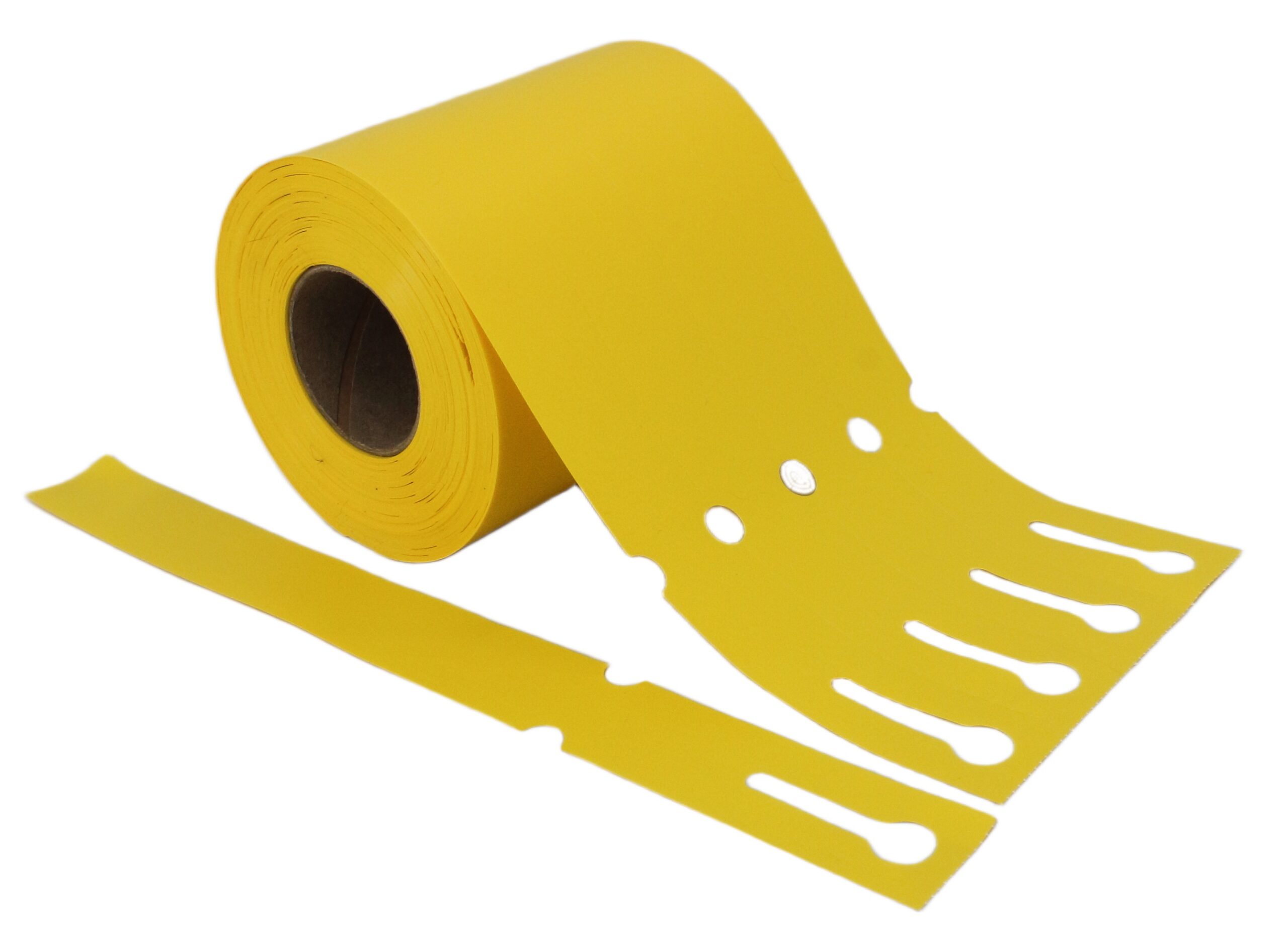 Etykiety ogrodnicze/sadownicze pętlowe Żółte 250x25mm(25x250) 500szt