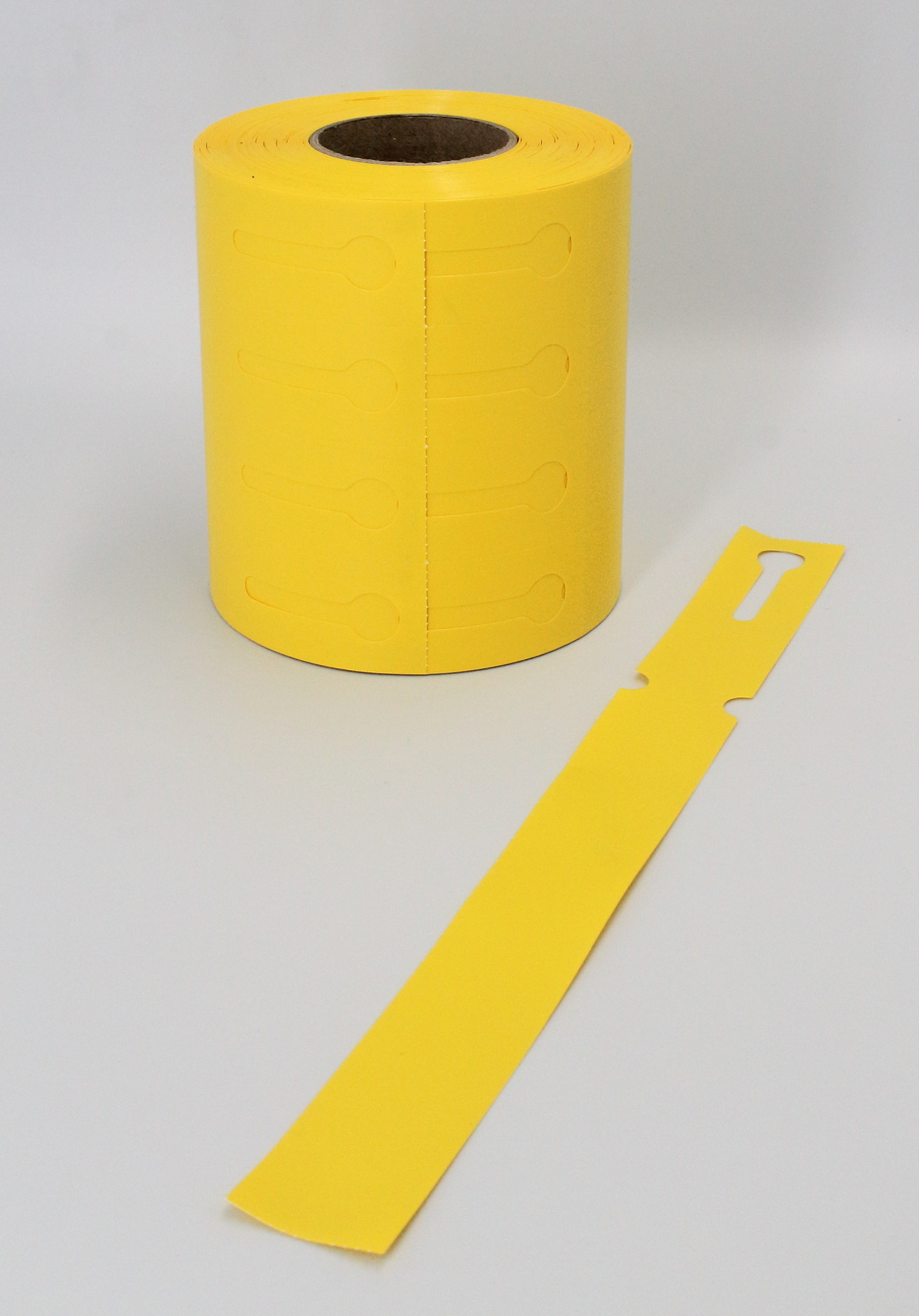 Etykiety ogrodnicze/sadownicze pętlowe Żółte 250x25mm(25x250) 500szt - obrazek 5