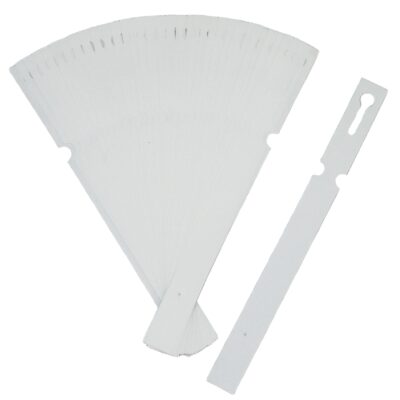 Etykiety ogrodnicze/sadownicze pętlowe BIAŁE 200x17mm(17x200) 480szt