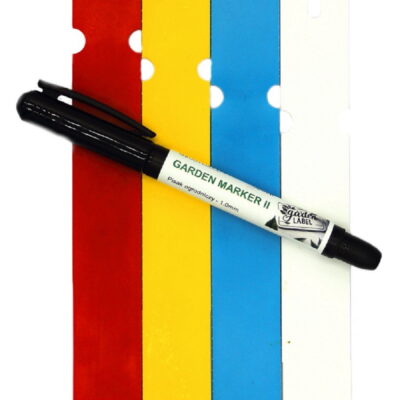 MARKER II+Etykiety 4 KOL. pętlowe do opisu roślin 250x25mm(25x250) 400szt