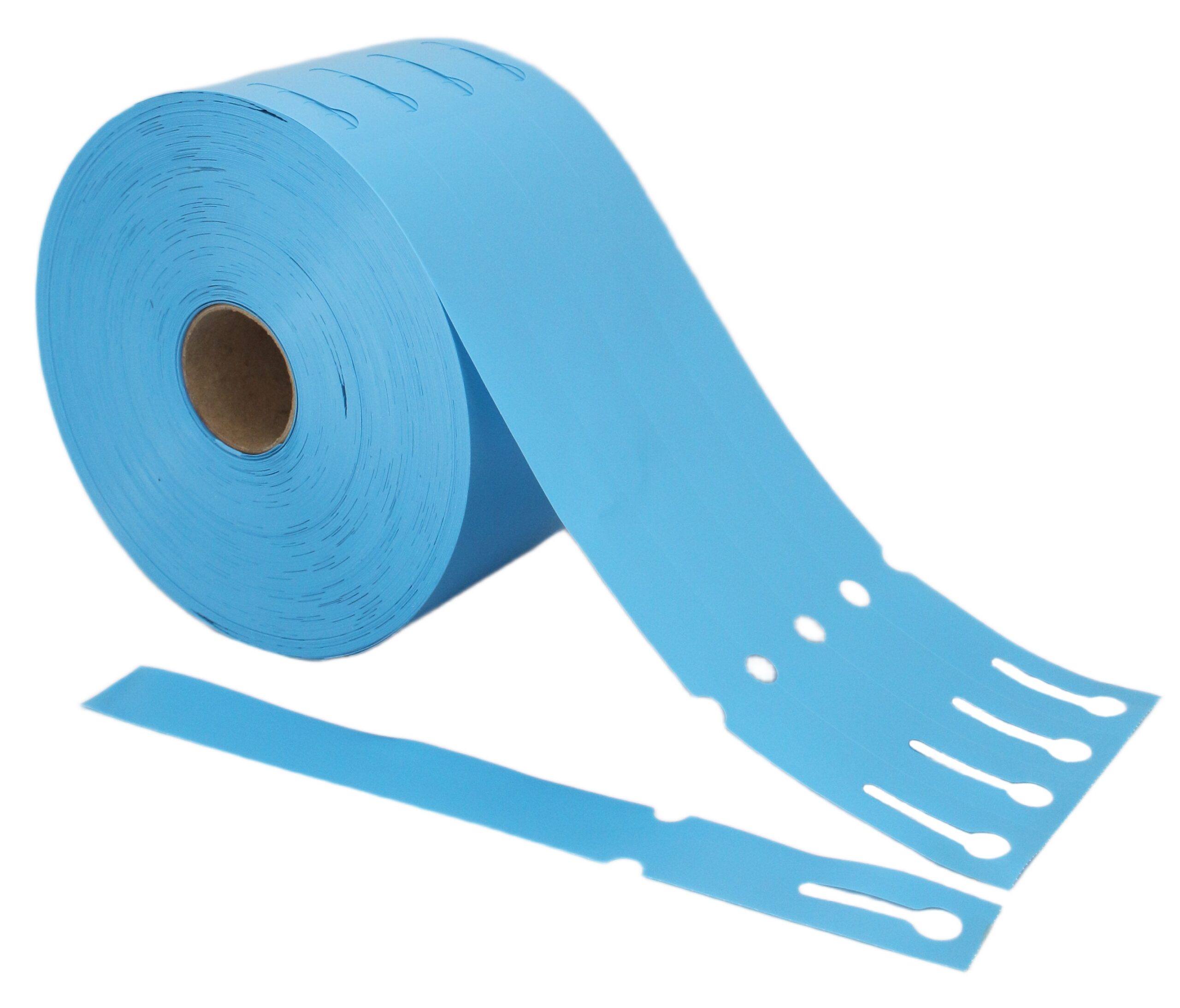 Etykiety ogrodnicze/sadownicze pętlowe NIEBIESKIE 250x25mm(25x250) 3750szt