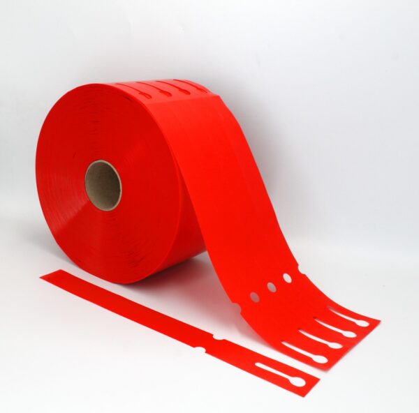Etykiety ogrodnicze/sadownicze pętlowe CZERWONE 250x25mm(25x250) 5000szt - obrazek 13