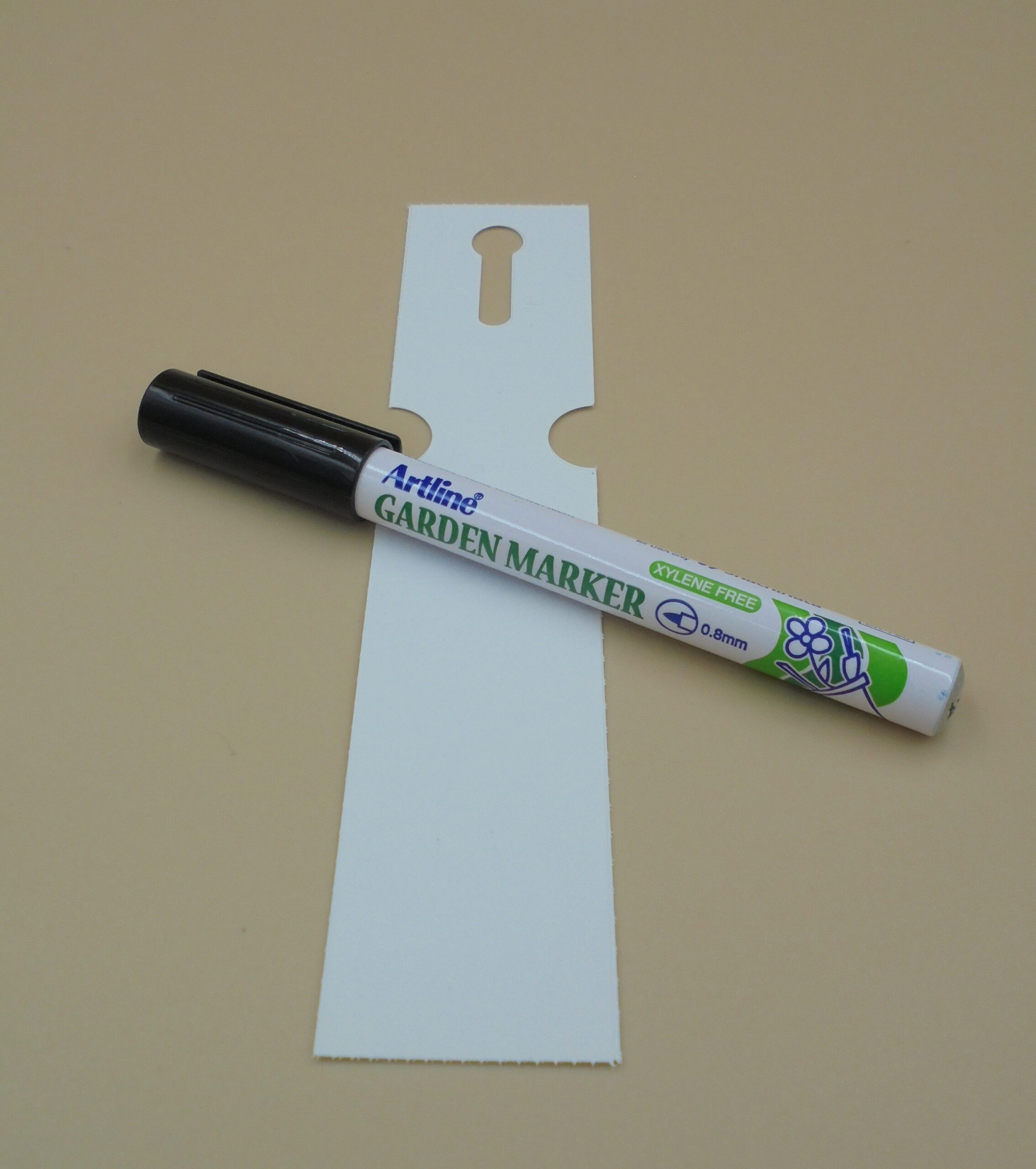 MARKER+Etykiety pętlowe do opisu roślin BIAŁE 163x33mm(33x163) 100 szt - obrazek 12