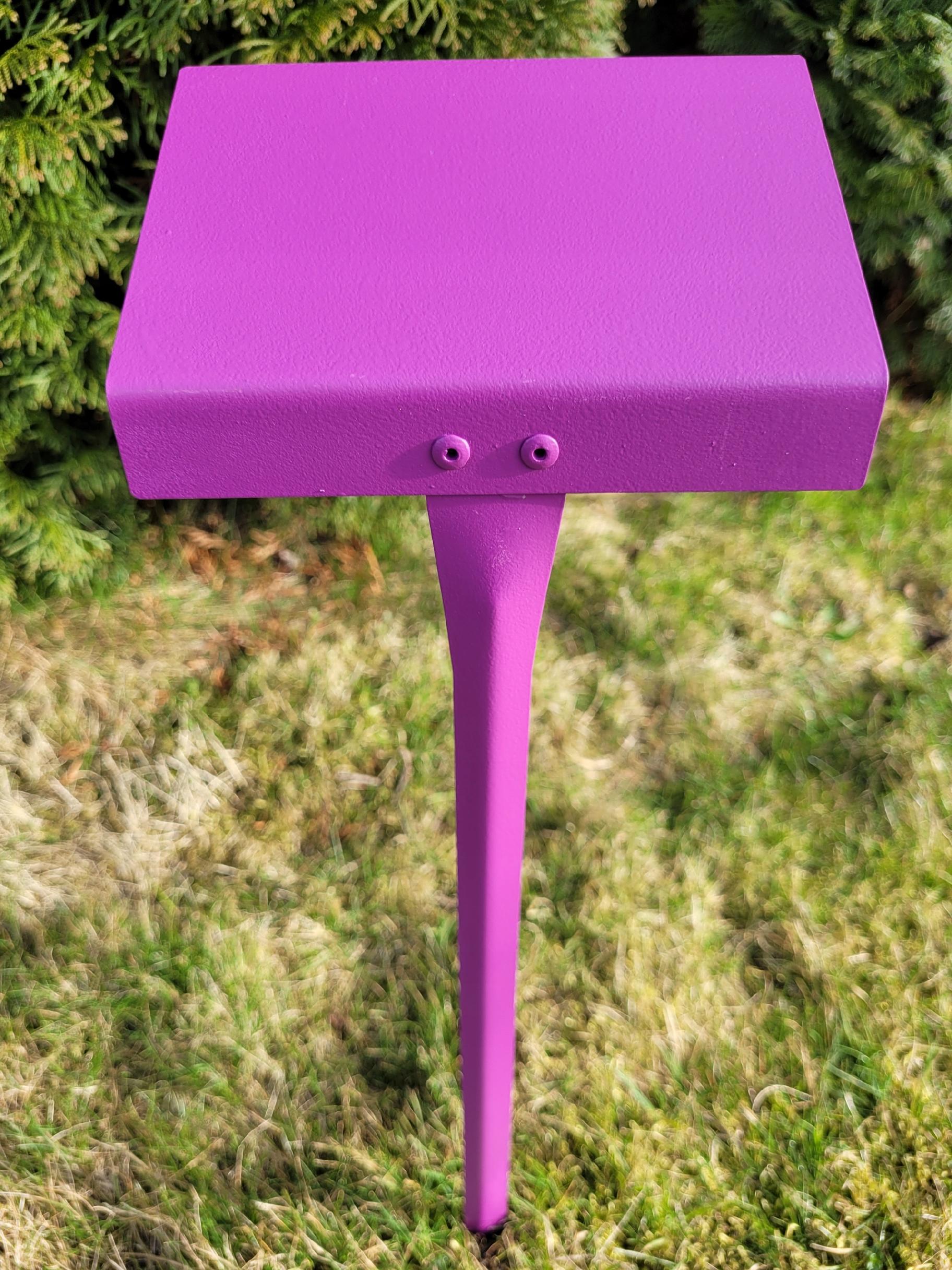 Tabliczka ogrodowa wtykana, 105x80x370 mm, DUŻA, Aluminium zestaw 10 sztuk - obrazek 7
