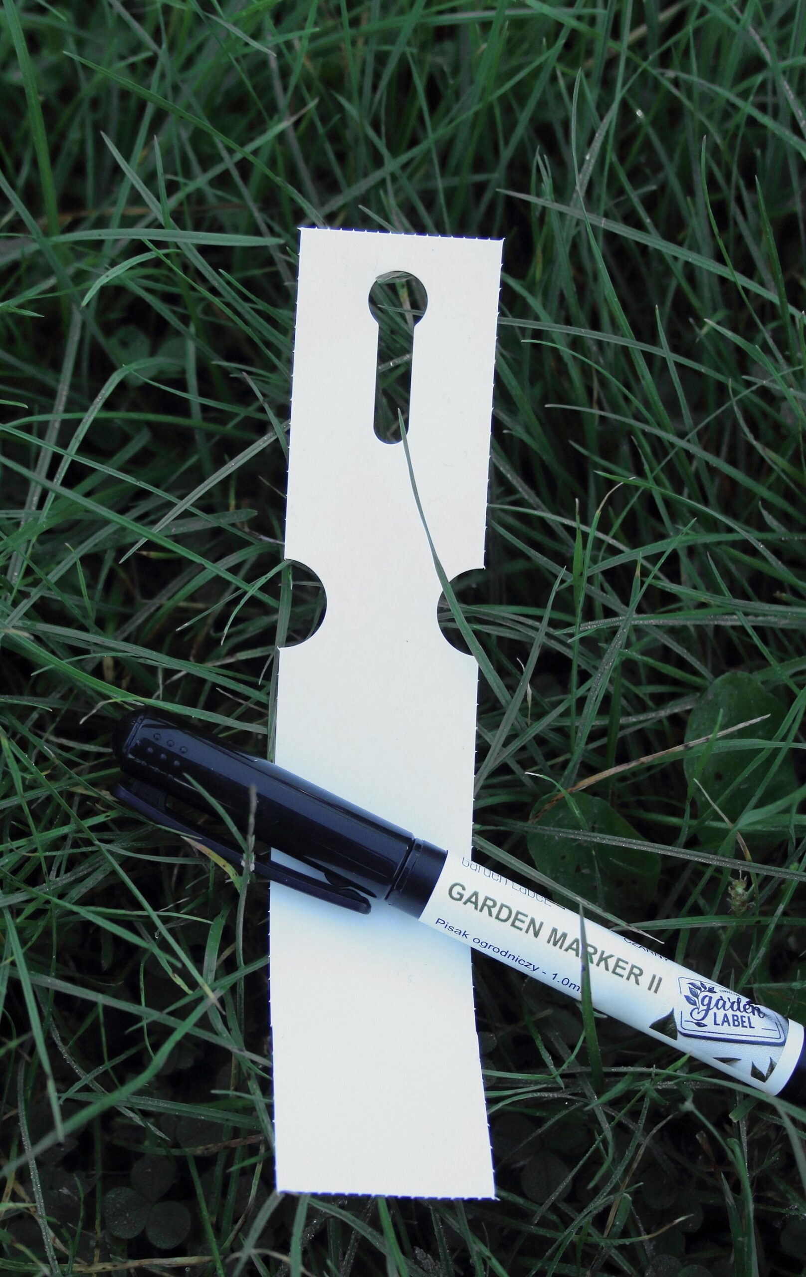 MARKER II+Etykiety pętlowe do opisu roślin BIAŁE 163x33mm (33x163) 100 szt - obrazek 10