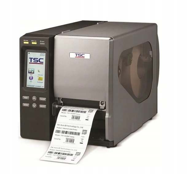DRUKARKA TERMICZNA TERMOTRANSFEROWA TSC TTP-346MT - używana