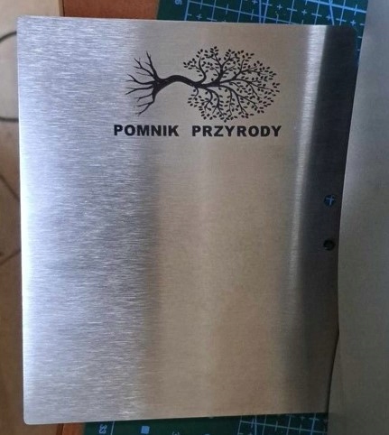 Tabliczka ogrodowa wtykana, nierdzewna, 10 sztuk 105x80x370 Producent - obrazek 5