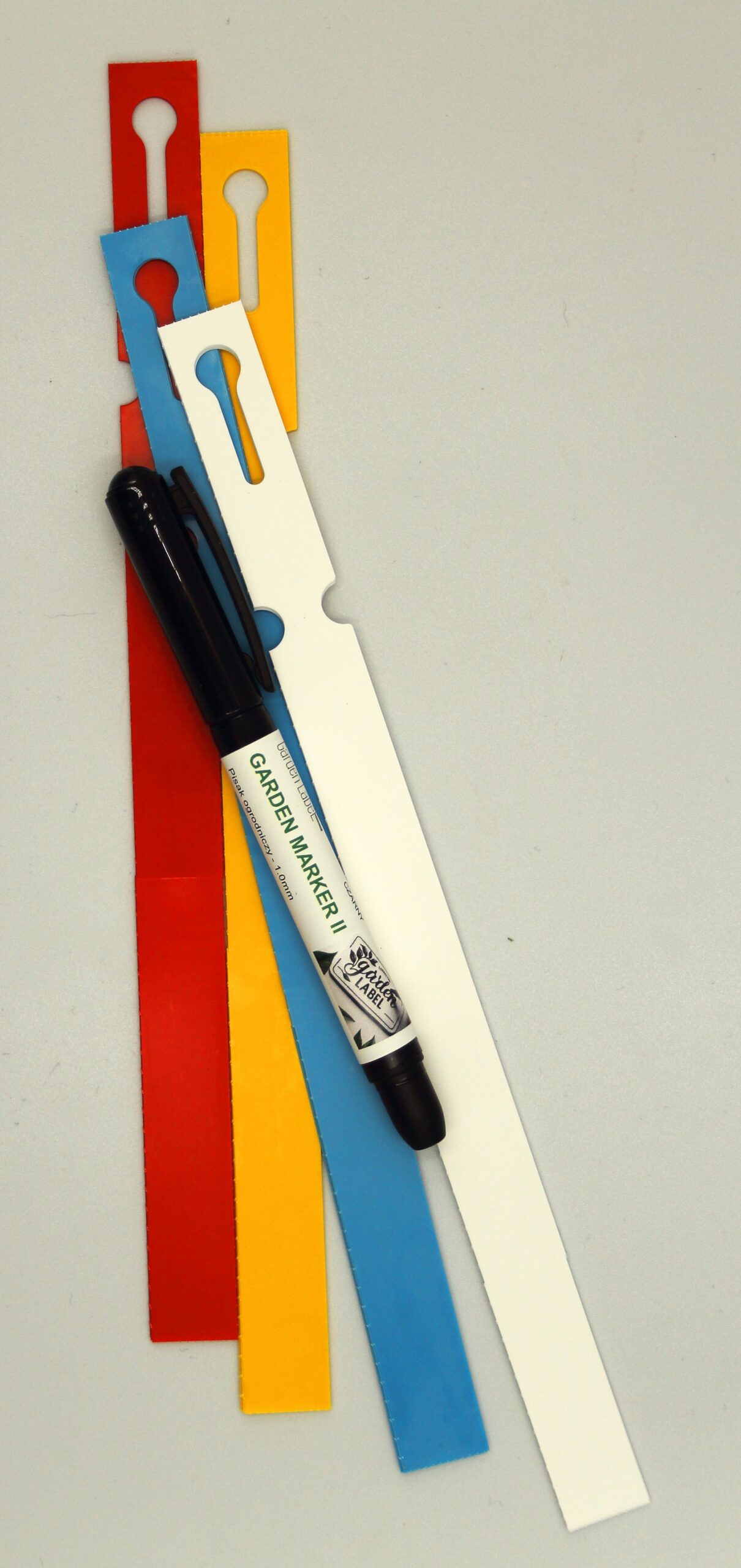 MARKER II+Etykiety 4 KOL. pętlowe do opisu roślin 250x17mm(17x250) 400szt - obrazek 13