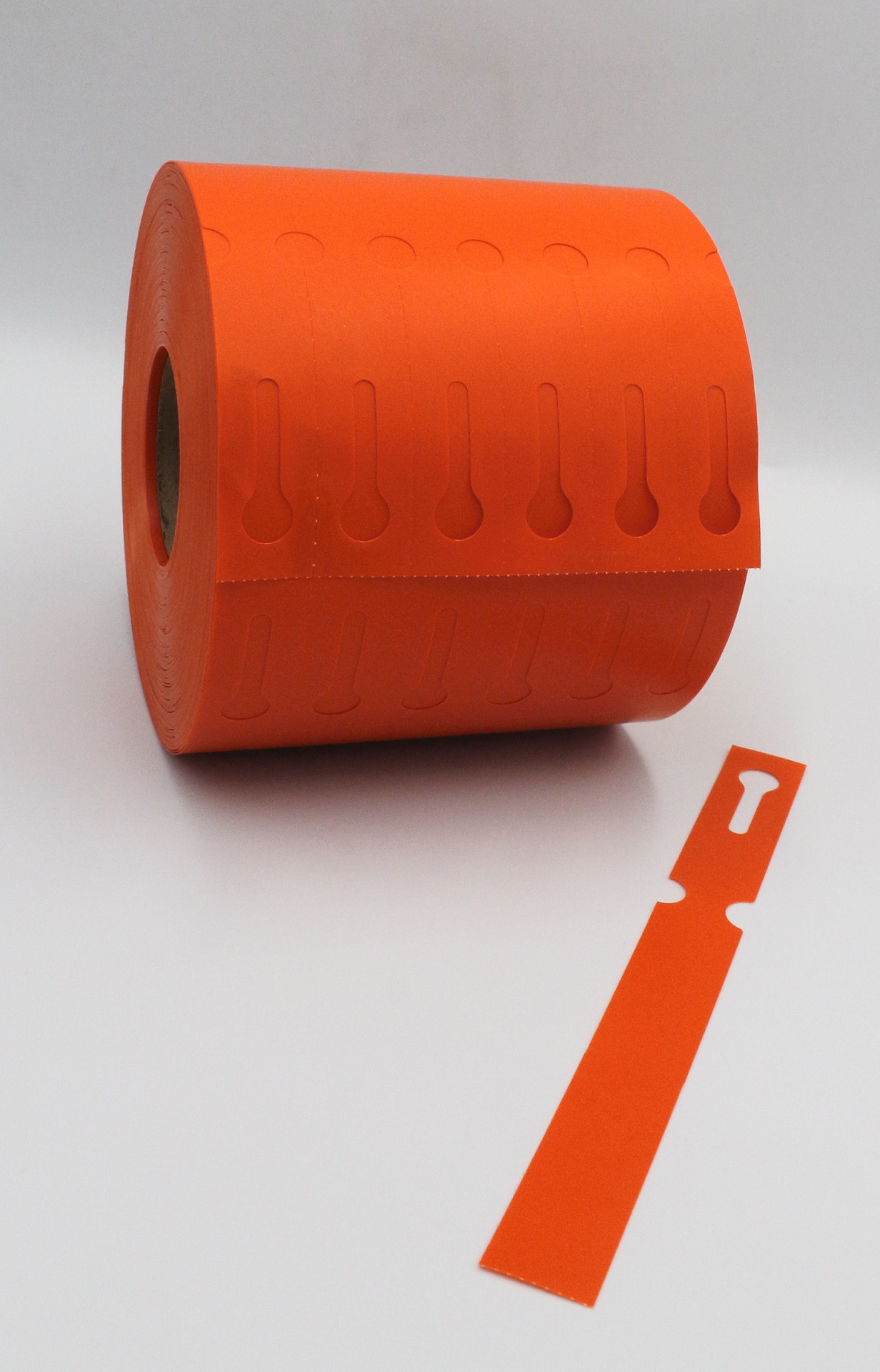 Etykiety ogrodnicze/sadownicze pętlowe POMARAŃCZOWE 200x17mm(17x200)5000szt - obrazek 9