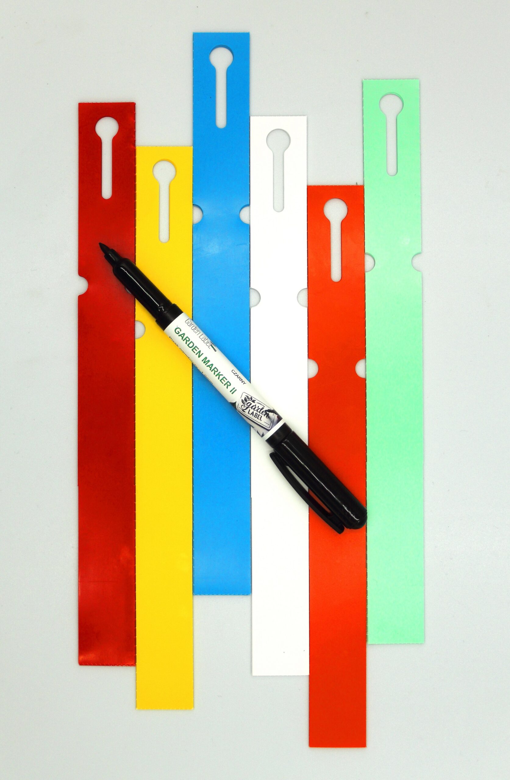 MARKER II+Etykiety 6 KOL. pętlowe do opisu roślin 250x25mm(25x250) 600szt - obrazek 13