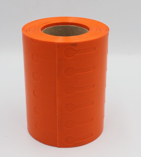Etykiety ogrodnicze/sadownicze pętlowe POMARAŃCZOWE 200x17mm(17x200) 500szt - obrazek 15