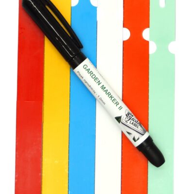 MARKER II+Etykiety 6 KOL. pętlowe do opisu roślin 250x17mm(17x250) 600szt