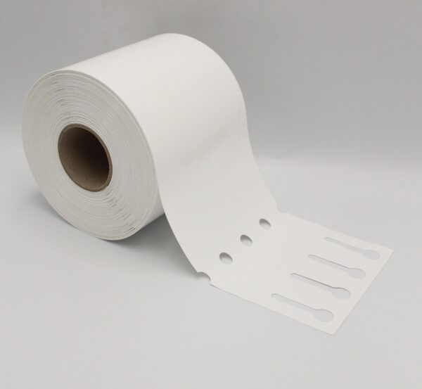 Etykiety ogrodnicze/sadownicze pętlowe BIAŁE 250x25mm(25x250) 500szt - obrazek 2