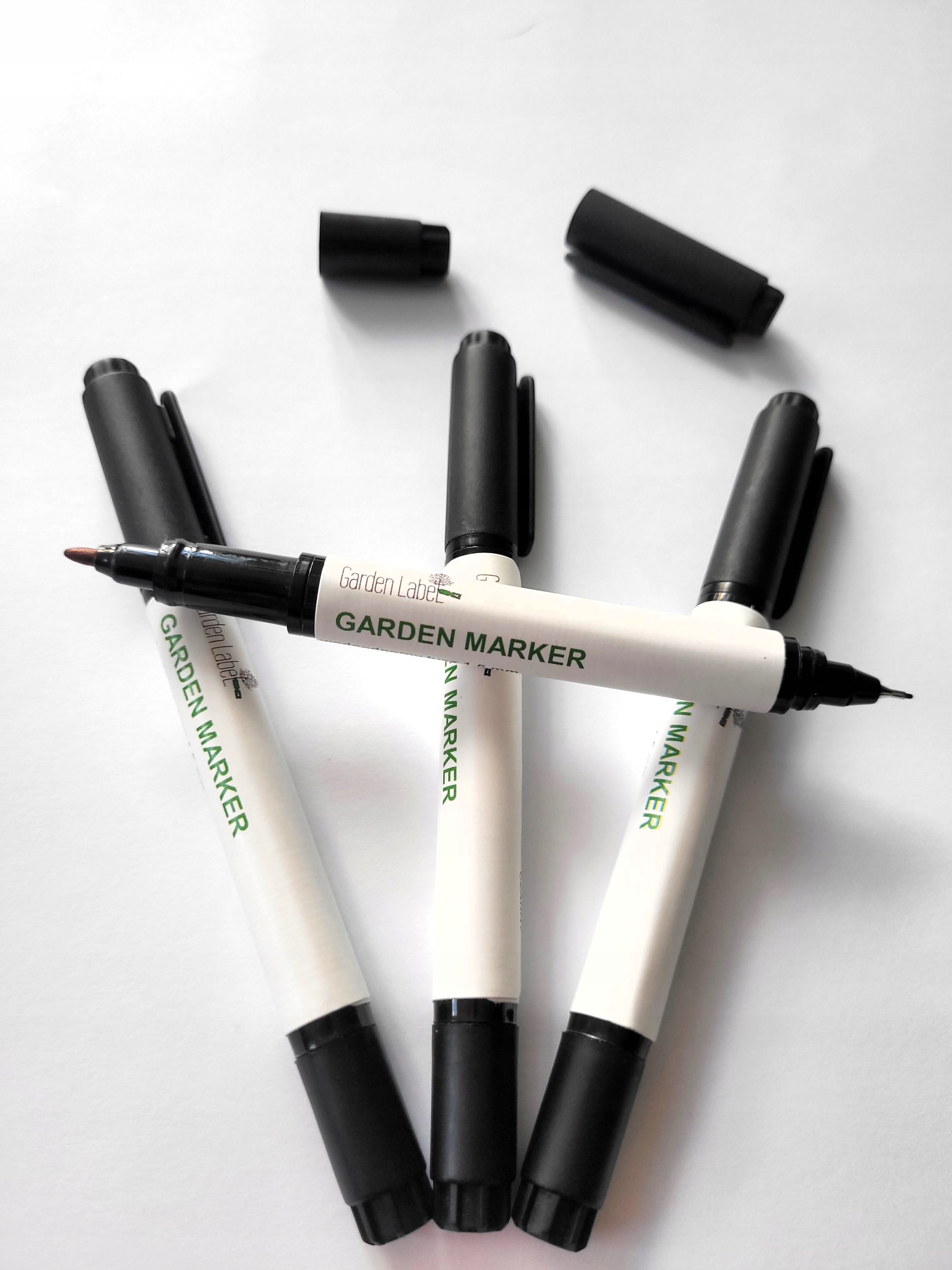 Marker ogrodniczy (mazak, pisak) permanentny, odporny Garden Marker, czarny - obrazek 5