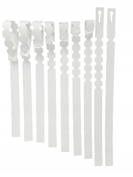 Etykiety ogrodnicze/sadownicze pętlowe BIAŁE DUŻE 400x20mm(20x400)(60-155) 100szt