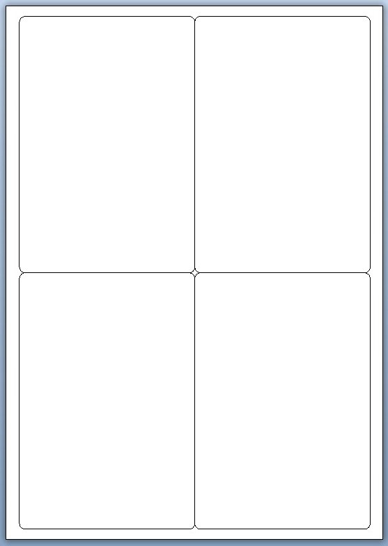 Etykieta Ogrodnicza samoprzylepna 99x143,5mm do drukarek laserowych 100 szt