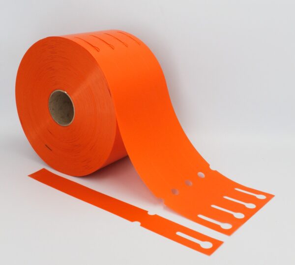 Etykiety ogrodnicze/sadownicze pętlowe POMARAŃCZOWE 250x25mm(25x250) 2000szt - obrazek 9