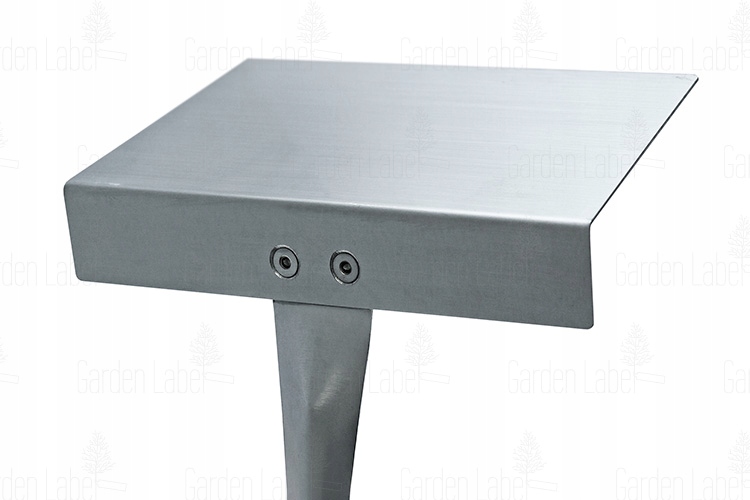 Tabliczka ogrodowa wtykana, nierdzewna, DUŻA, 10szt, 155x105x450 Producent - obrazek 3