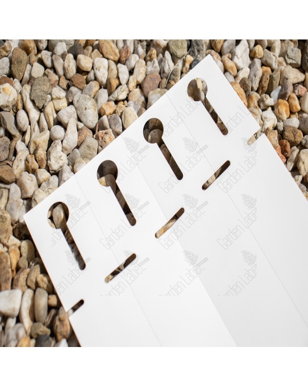 Etykieta pętlowa - Loop Label 29 x 210 mm without tear-off tab (10) A4 sheets (3064Y) Yellow/ŻółtyFloraLabels - obrazek 4